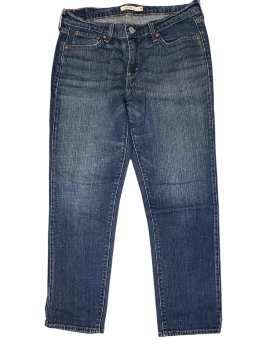Levi’s Womens Size 29 Boyfriend Jeans Medium Wash Relaxed Straight Leg